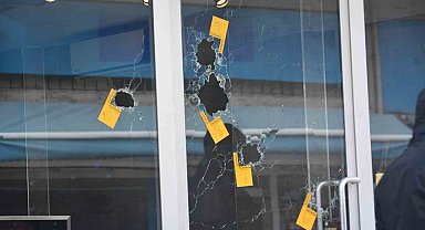 Ordu'da iş yerine uzun namlulu silahla saldırı: O anlar güvenlik kamerasında