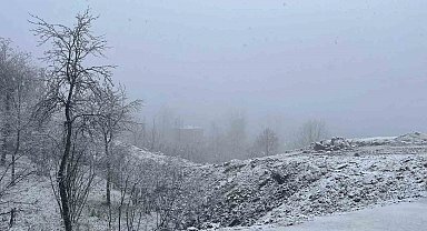 Ordu'nun yüksekleri beyaza büründü