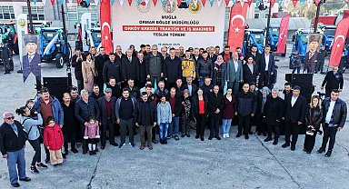 ORKÖY'den kırsal mahallelere sıfır faizli 36 traktör