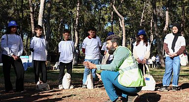 Orman ekosisteminde atıkların tehlikesi uygulamalı gösterildi