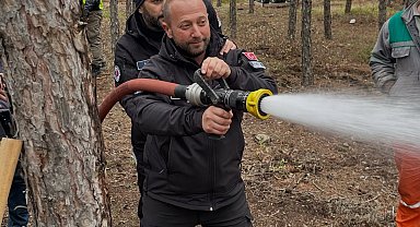 Orman yangınlarıyla mücadele gönüllüsü oldular