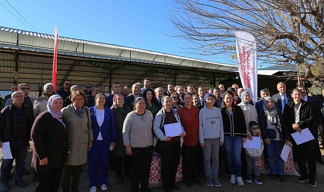 Ortaca'da 'Süt Sığırcılığı Sağım Hijyeni ve Sanitasyon Sertifikaları' dağıtıldı