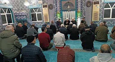 Ortaca'da yılın son sabah namazı buluşması Akkuyu Camii'nde oldu