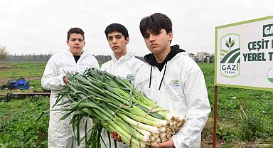 Osmangazi'de pırasa hasadıyla doğallık sofralara taşınıyor