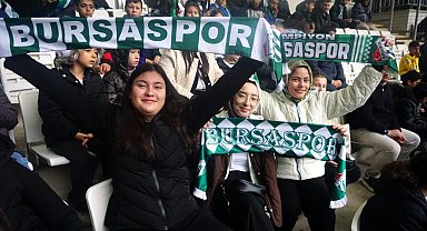 Osmangazili çocuklar Bursaspor coşkusunu tribünde yaşadı