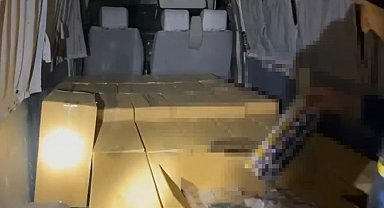 Osmaniye'de 89 bin paket kaçak sigara ele geçirildi