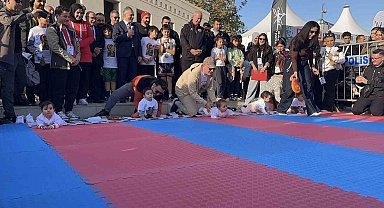 Osmaniye'de kaybedeni olmayan maraton düzenlendi