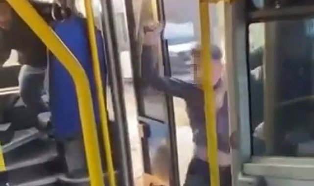 Otobüsteki satırlı saldırgan evinde yakalandı