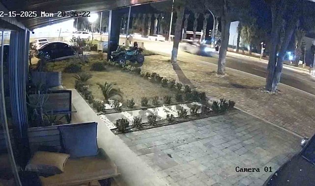 Otomobilin çarpması ile metrelerce yükseğe savrulan motosiklet sürücüsü hayatını kaybetti