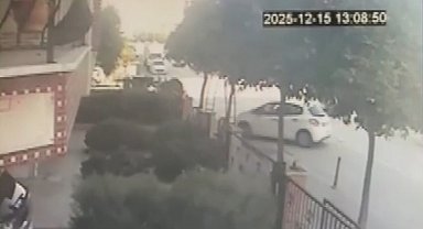 Otomobille motosiklet çarpıştı: 1 yaralı