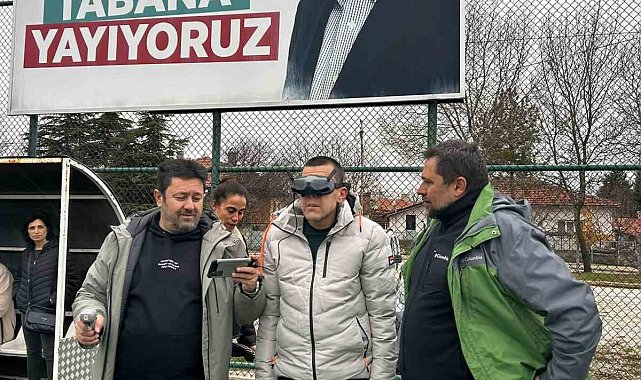 Özel bireyler uzmanlar eşliğinde dron uçurmayı deneyimledi