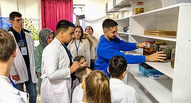 Özel eğitim öğrencileri BŞEÜ' de bilimle buluştu