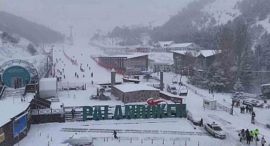 Palandöken'de görsel şölen