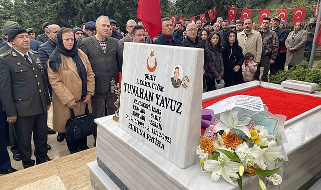 Pençe Kilit kahramanı şehit üsteğmen şehadetinin 3.yılında anıldı