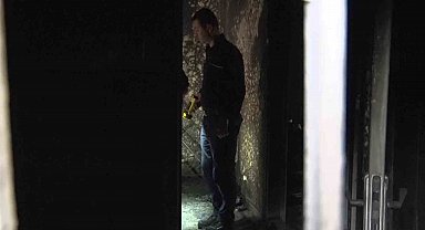 Pendik'te 3 çocuğa mezar olan ev sabahın ilk ışıklarıyla görüntülendi