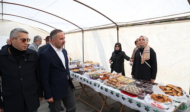 Perşembe'de Filistin'e destek için hayır çarşısı açıldı