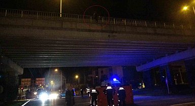 Polisin bir kadını ölümün ucundan aldığı olayda sözleriyle pes dedirten kişi gözaltına alındı