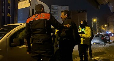 Polislerin alkollü sürücüyle imtihanı