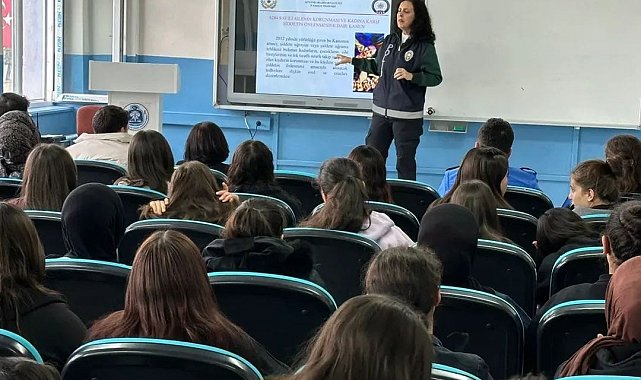 Polisten lise öğrencilerine yönelik eğitim