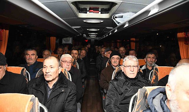 Pursaklar Belediyesi 'Şeb-i Arus Haftası' dolayısıyla ilk kafileyi yola çıkarttı