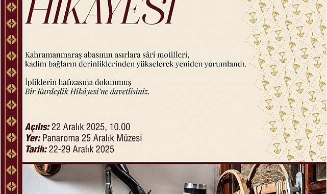 "Bir Kardeşlik Hikâyesi" sergisi Gaziantep 25 Aralık Panorama Müzesi'nde sanatseverlerle buluşuyor