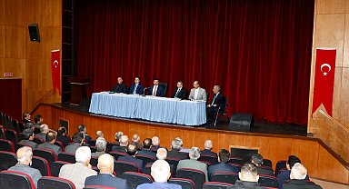 Recep İçme Suyu için geniş katılımlı bilgilendirme toplantısı düzenlendi