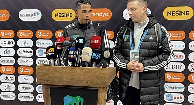 Rigoberto Rivas: "İlk yarıyı 3 puanla kapattığımız için mutluyuz"