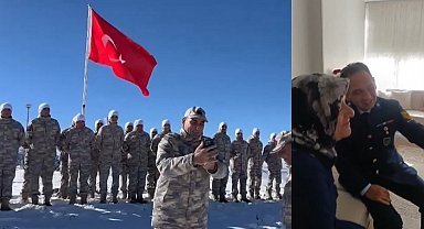 Rizeli Saime teyzenin ördüğü 90 adet bere zorlu şartlarda görev yapan Mehmetçiklere ulaştı