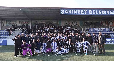 Şahinbey Ampute'den 2-1'lik galibiyet