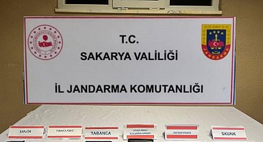 Sakarya'da jandarmadan uyuşturucuya geçit yok: 2 şahıs tutuklandı