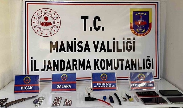 Salihli'de ikamete uyuşturucu operasyonu