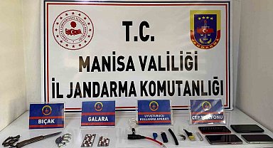 Salihli'de ikamete uyuşturucu operasyonu