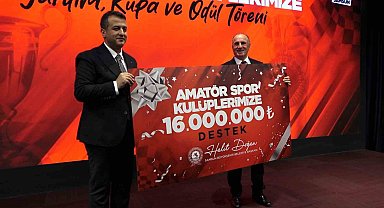 Samsun Büyükşehir'den amatör spor kulüplerine 16 milyon TL destek