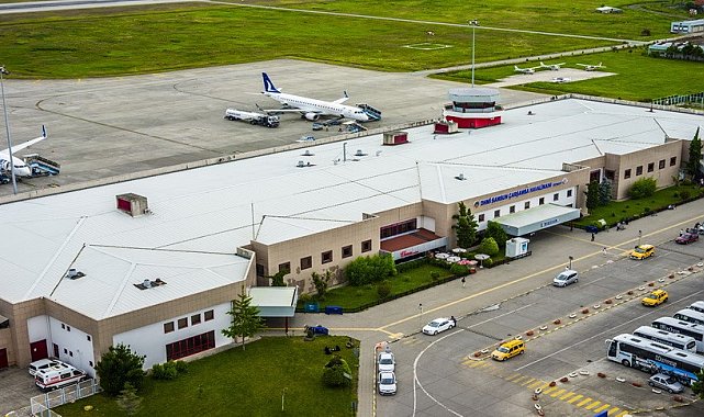 Samsun'da 11 ayda 1,5 milyon kişiye havayolu hizmeti