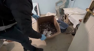 Samsun'da 13 bin 552 uyuşturucu hap ele geçirildi