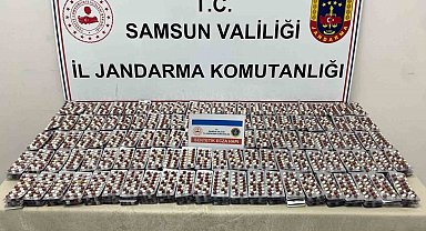 Samsun'da 6 bin 621 adet uyuşturucu hap ele geçirildi