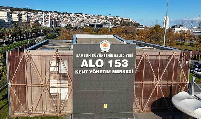 Samsun'da ALO 153'e 1 milyonu aşkın çağrı, yüzde 93,96 başarı