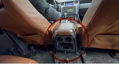 Samsun'da araçtaki elektronik zuladan uyuşturucu ve silah çıktı