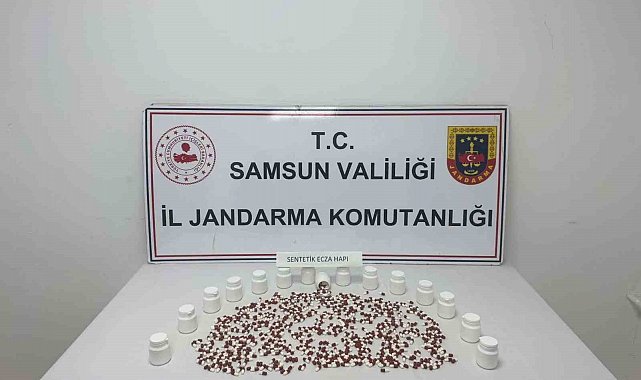 Samsun'da jandarmadan 2 ayrı uyuşturucu operasyonu