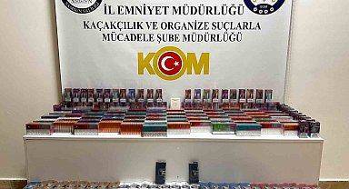 Samsun'da kaçak tütün ve elektronik sigara ürünleri ele geçirildi