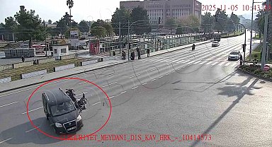 Samsun'da kazalar kameralarda