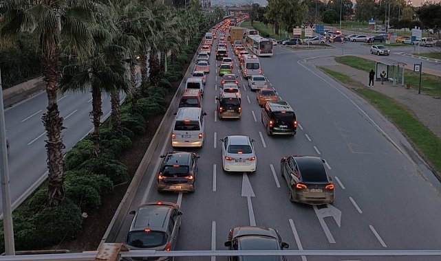 Samsun'da motorlu kara taşıtı sayısı bir yılda 39 bin 838 arttı