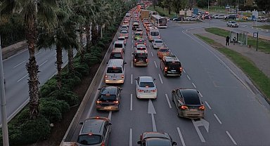 Samsun'da motorlu kara taşıtı sayısı bir yılda 39 bin 838 arttı