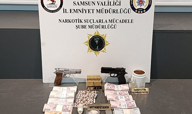 Samsun'da uyuşturucu ticaretine darbe: 7 şüpheli yakalandı