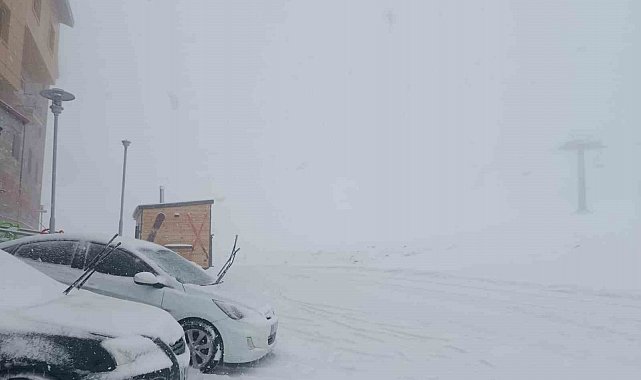 Samsun'un zirveleri beyaza büründü