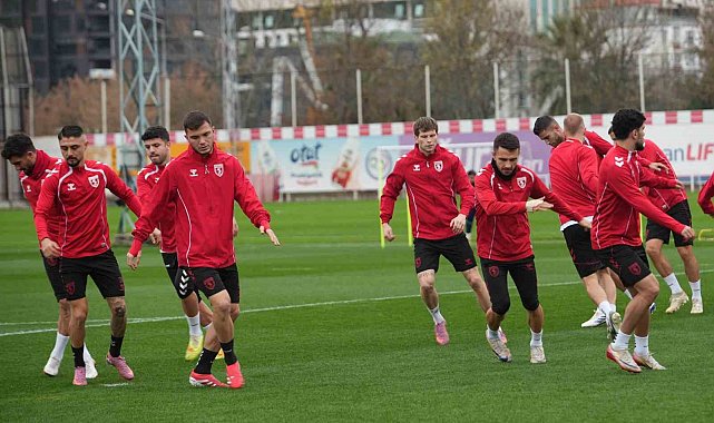 Samsunspor, AEK maçı hazırlıklarını tamamladı