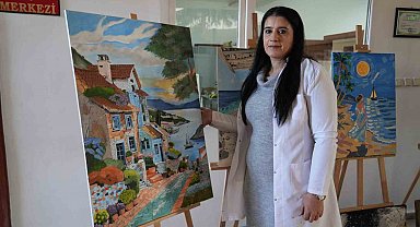 Sanatla yaralarını sardı: Selda Güneş resimle hayata yeniden tutundu