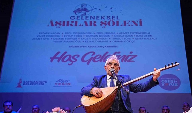 Sancaktepe'de âşıklar geleneği geleceğe taşındı