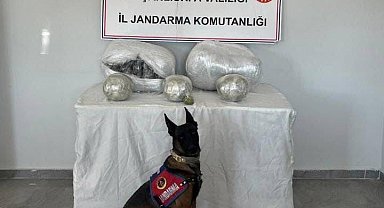 Şanlıurfa'da 25 kilogram uyuşturucu madde ele geçirildi