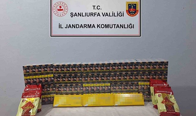 Şanlıurfa'da 5 bin paket kaçak sigara ele geçirildi